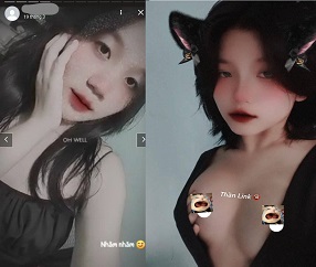 Em sinh viên Việt ngực phát triển đẹp